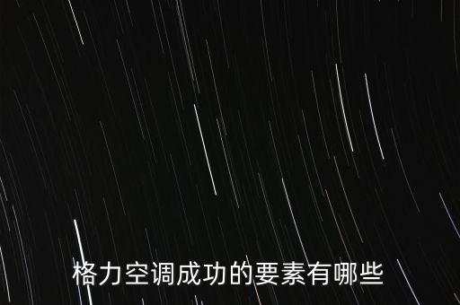 格力電器成功實(shí)行專業(yè)化戰(zhàn)略的因素是什么，格力空調(diào)成功的要素有哪些