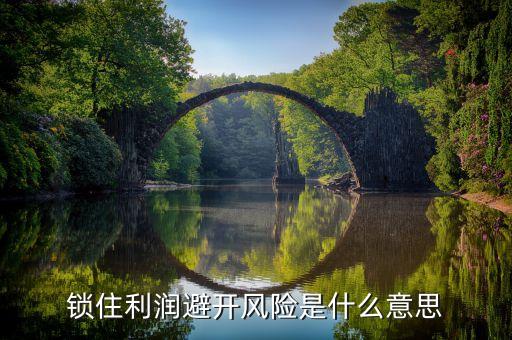 鎖定利潤是什么意思，鎖住利潤避開風(fēng)險是什么意思