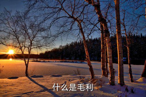 什么是產品毛利，什么是毛利怎么計算