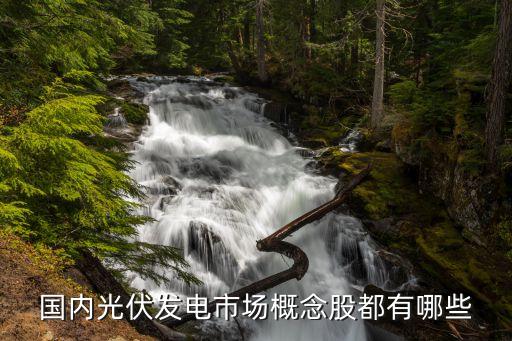 國內光伏發(fā)電市場概念股都有哪些