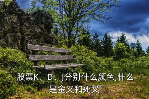  股票K、D、J分別什么顏色,什么是金叉和死叉