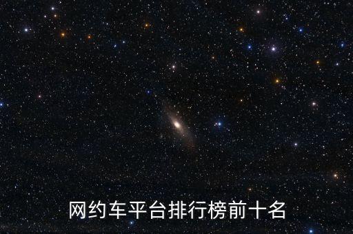 網(wǎng)約車(chē)平臺(tái)排行榜前十名