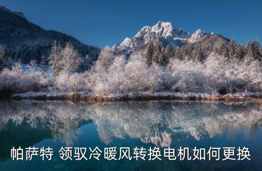 帕薩特 領(lǐng)馭冷暖風轉(zhuǎn)換電機如何更換