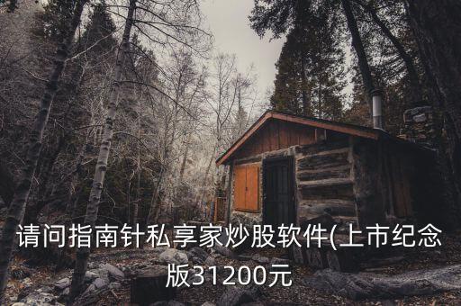 請問指南針?biāo)较砑页垂绍浖?上市紀念版31200元