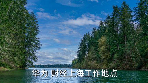  華為 財經(jīng)上海工作地點