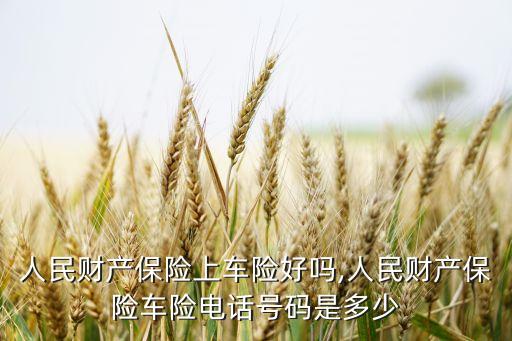 中國人民財(cái)產(chǎn)保險(xiǎn)上車險(xiǎn)好嗎,人民財(cái)產(chǎn)保險(xiǎn)車險(xiǎn)電話號(hào)碼是多少