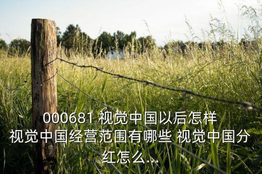  000681 視覺中國(guó)以后怎樣 視覺中國(guó)經(jīng)營(yíng)范圍有哪些 視覺中國(guó)分紅怎么...
