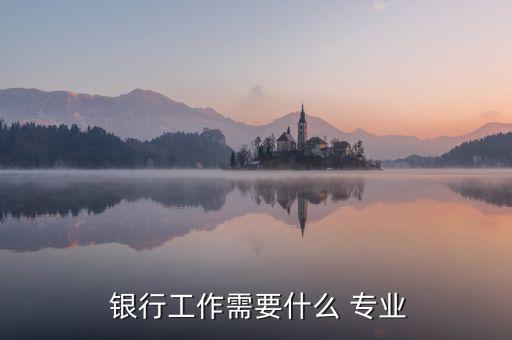 金融與銀行專(zhuān)業(yè)