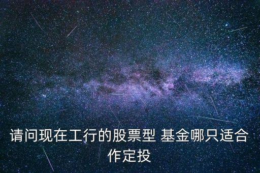 請(qǐng)問(wèn)現(xiàn)在工行的股票型 基金哪只適合作定投