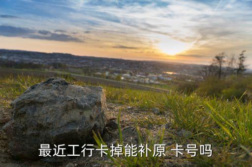 最近工行卡掉能補(bǔ)原 卡號嗎
